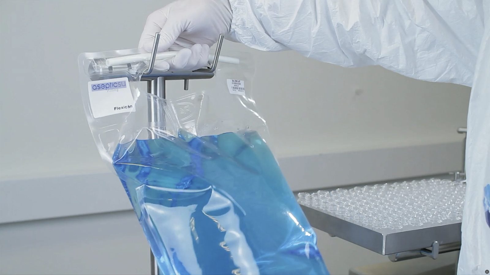 Aseptic fill-finish operation